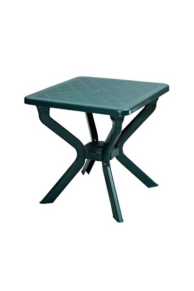 Omnipazar MT-GF235 Prma Isola Plastik Kare Bahçe Balkon Masa 70x70 cm
