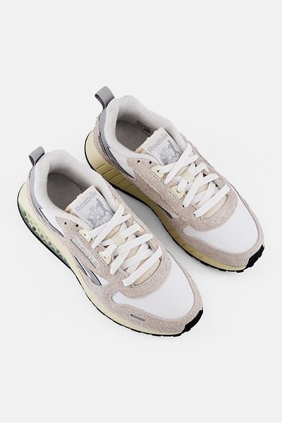 Reebok Kids Boy Cl Leather Hexalite Lace Up Running Shoes, Multicolor