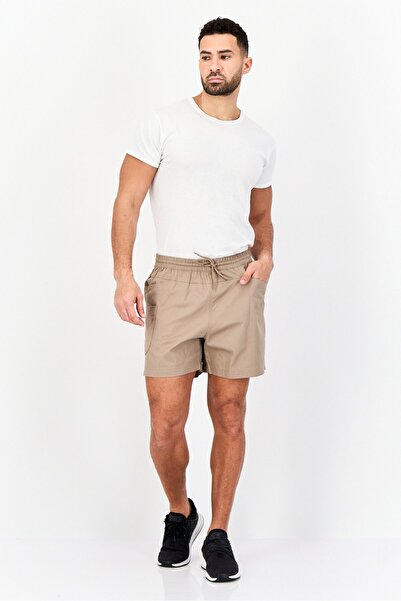 Reebok Men Sportswear Fit Outdoor Shorts, Taupe