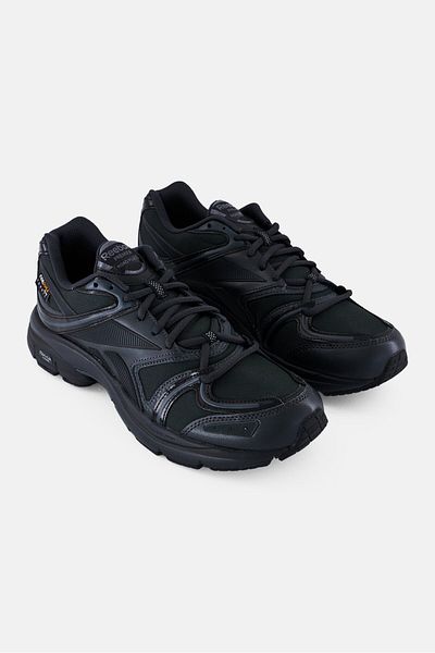 Reebok Men Rbk Premier Road Lace Up Running Shoes, Black