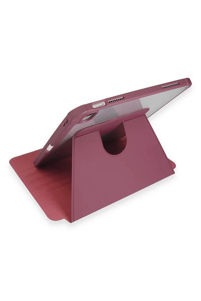 Nezih Case Apple iPad 10.2 /10.5 (7Th 8. 9Th Generation) 2020/2021 Compatible 360 ​​Rotatable Pen Compartment Case