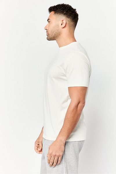 RBX Men Sportswear Fit Short Sleeve Outdoor T-shirt, Off White