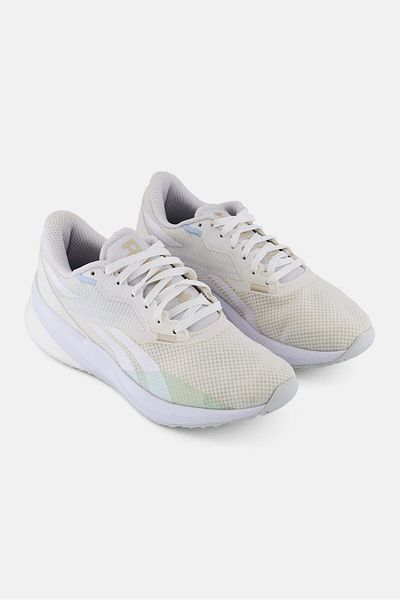 Reebok حذاء جري فلوترايد إنرجي اليومي برباط للنساء، أبيض