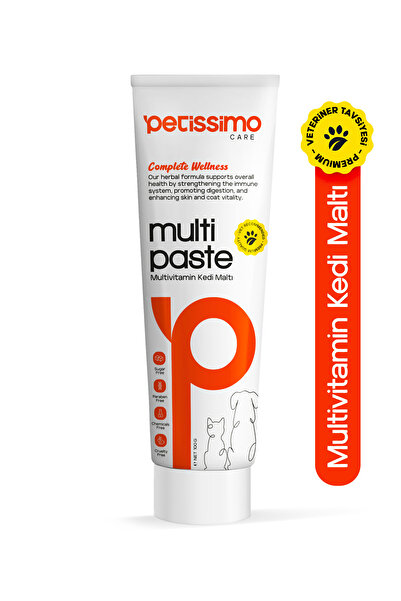 Petissimo Care Multivitamin Kedi Maltı - Tüy Dökülmesini Engelleyici Malt Paste
