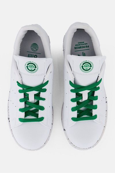 adidas Kids Boy Stan Smith Lace Up Outdoor Shoes, White
