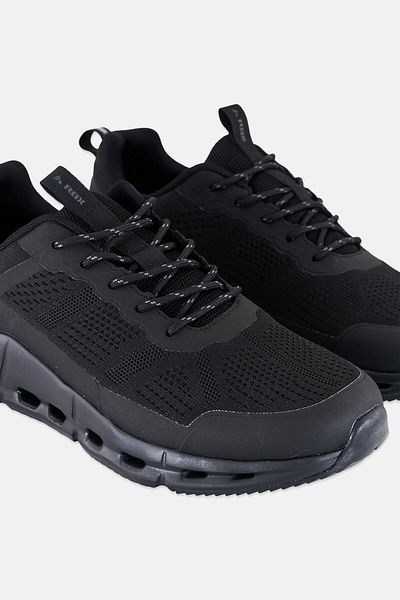 RBX Men Lace Up Outdoor Shoes, Black