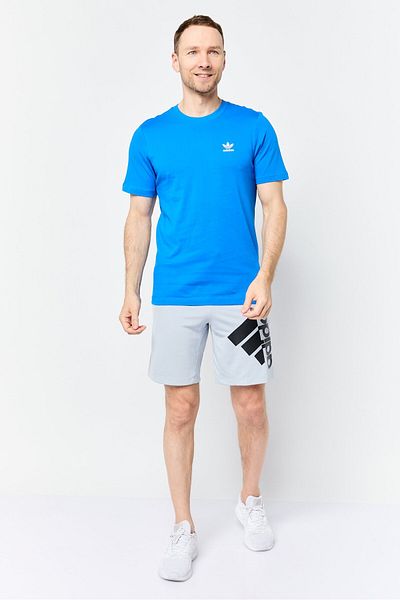 adidas Men Sportswear Fit Short Sleeve Outdoor T-Shirt, Blue