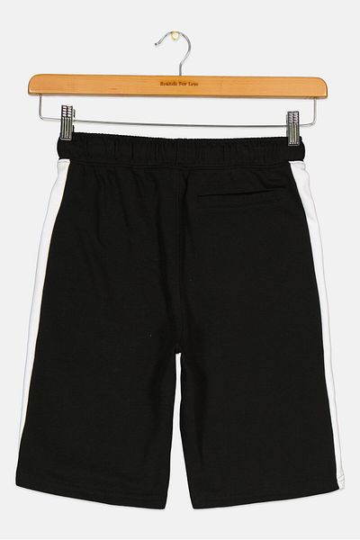 Puma Kids Boy Sportswear Fit Brand Logo Training Shorts, Black