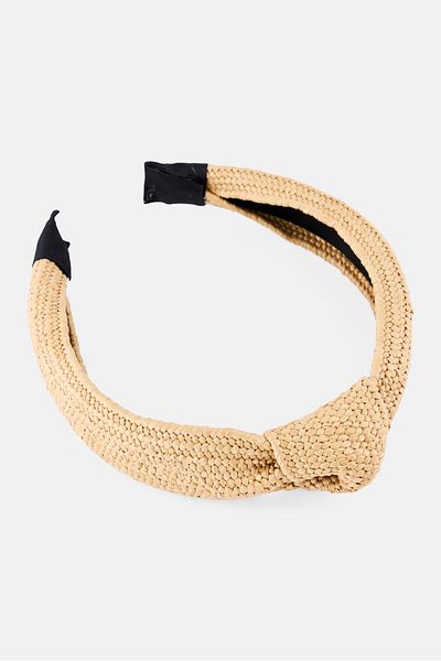 Orly Fashion Accessories Kids Girl Twisted Stripe Headband, Tan