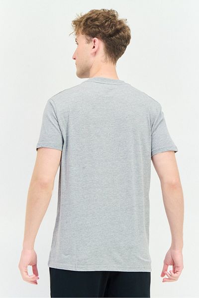 hummel Men Sportswear Fit Short Sleeves Running T-shirt, Grey
