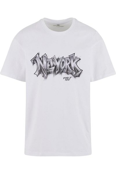 Upscale by Mister Tee Ny Graffiti Oversize Tee
