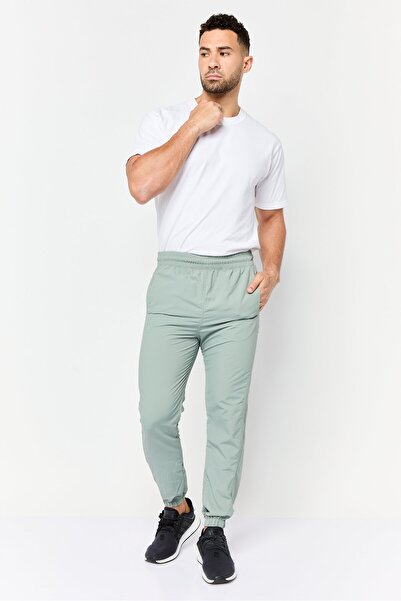 Reebok Men Sportswear Fit Training Track Pants, Sage Green
