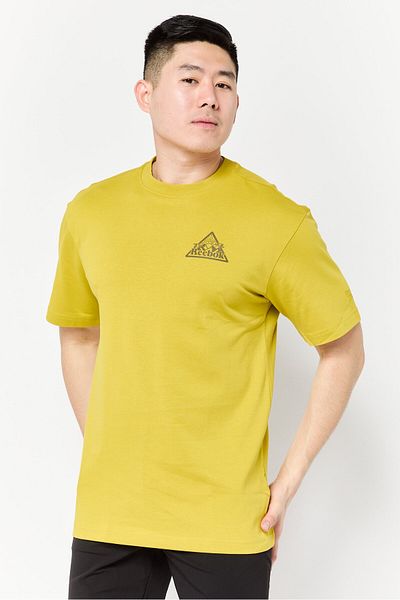 Reebok Men Sportswear Fit Short Sleeve Outdoor T-shirt, Olive