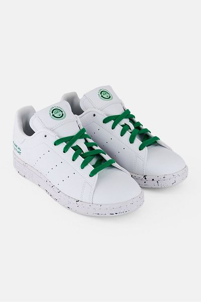 adidas Kids Boy Stan Smith Lace Up Outdoor Shoes, White