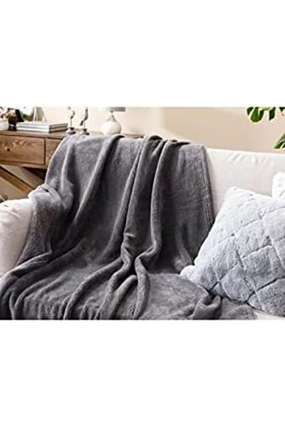STOREMAX Ezg Wellsoft Blanket Anthracite Television Blanket Plush Fleece Blanket Single 170 * 230