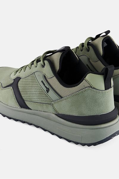 Nordland Men Lace Up Outdoor Shoes, Olive