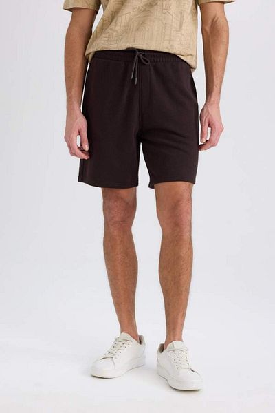 DeFacto New Season Regular Fit Straight Leg Basic Straight Shorts