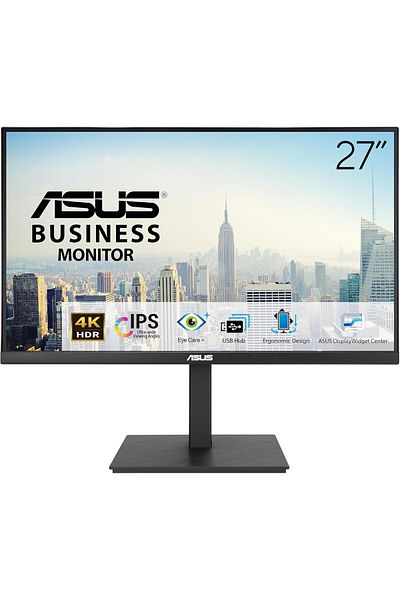 ASUS Business Monitor 27-inch VA27UQSB, 3840 x 2160, Black, LCD