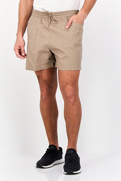 Reebok Men Sportswear Fit Outdoor Shorts, Taupe