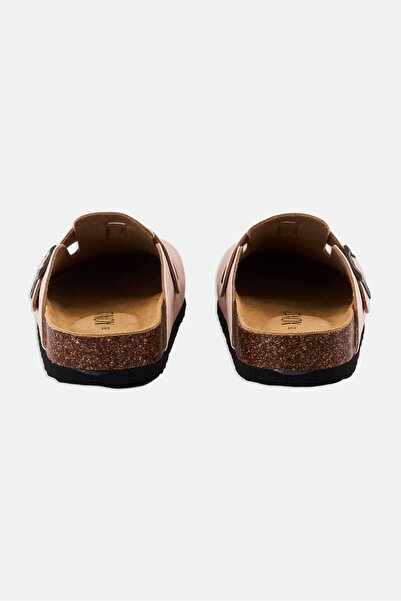 XOXO Women Leather Upper Slip On Clogs, Pink