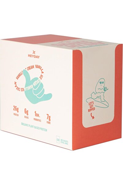 HEYDAY بروتين شيك ماي داي العضوي مع إنزيمات هضمية وبروبيوتيك | فانيليا (١٢ كي...