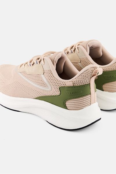 RBX Women Lace Up Outdoor Shoes, Beige
