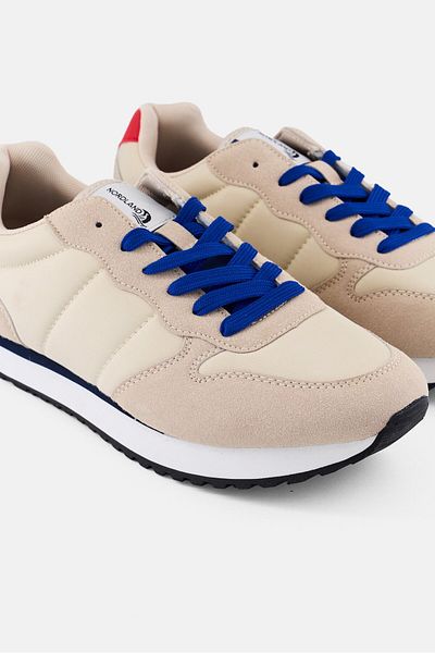 Nordland Men Lace Up Outdoor Shoes, Beige