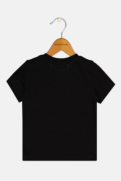 DSquared2 Kids Girl Brand Logo Short Sleeve Top, Black