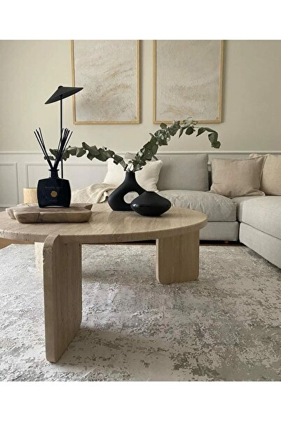 ArteMarble Arte Marble Traverten Orta Sehpa