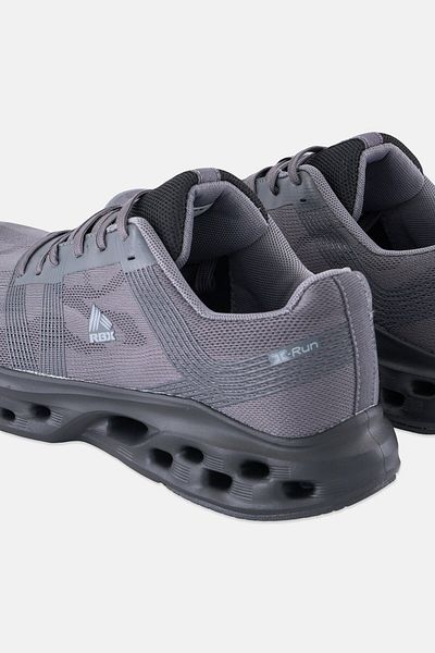 RBX Men Lace Up Running Shoes, Dark Grey