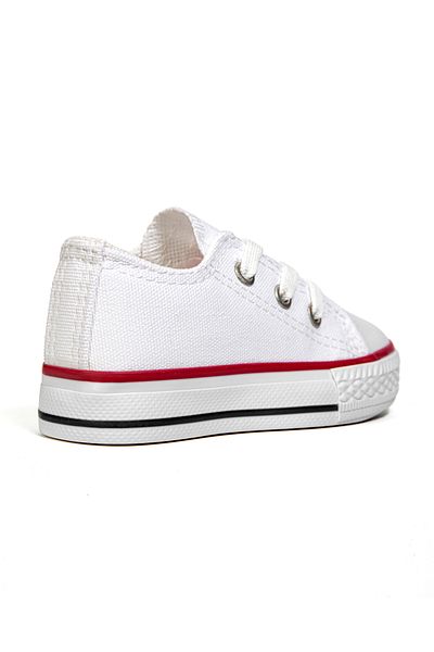 Bebek Sepeti Baby Basket Unisex Girls Boys Baby Kids Short Lace-Up Canvas Linen Sneaker Sports Shoes