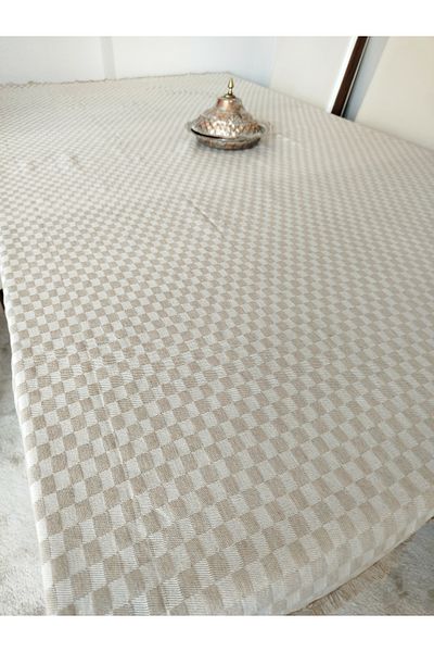 denizli hatırası Față de masă în carouri rezistentă la pete 130x170 cm