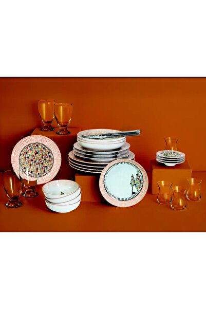 Porland Delhi 40 Parça 4 Kişilik Başlangıç Seti