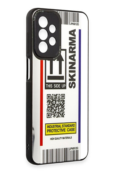 NewFace حافظة سامسونج جالاكسي A23 4G غطاء مرآة منقوش - مرآة - 7 SPTGL