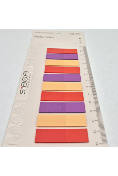 sibga tasarım Transparent Color. Book Marker Bookmark Sticker Note Paper 200 Sheets