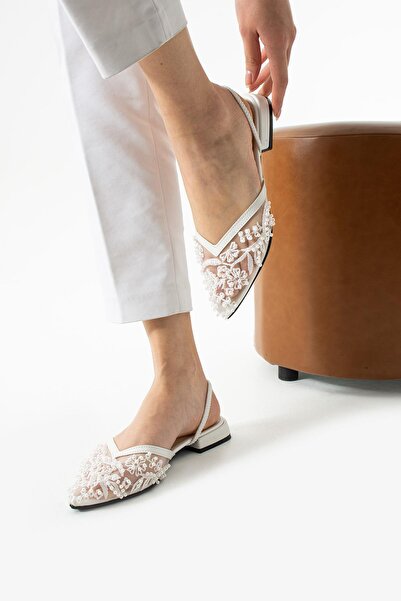 ZENNESHOES Miller Kadın Abiye babet ayakkabı