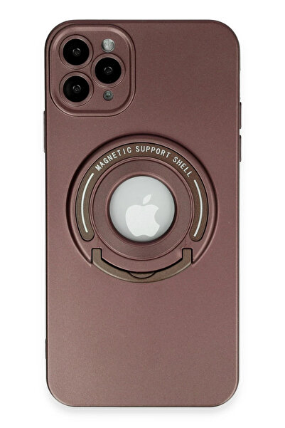 NewFace iPhone 11 Pro Case Lukka Magneticsafe Cover - Brown Zrnet