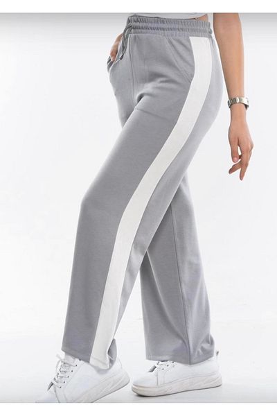 sarıdağ Palazzo Tracksuit with Side Strip