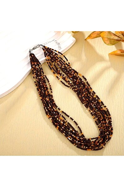 SIC MODA Sic Moda Bead Necklace 6037E