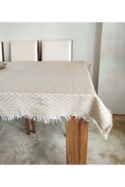denizli hatırası Față de masă în carouri rezistentă la pete 130x170 cm