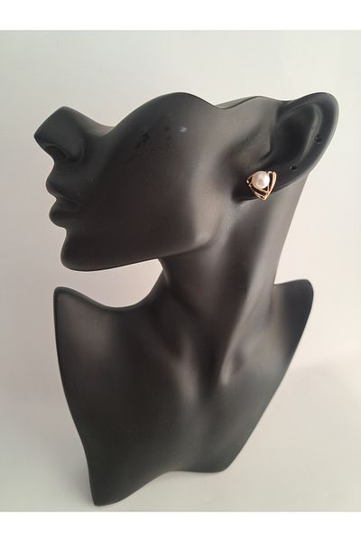 BHR AKSESUAR Gold Pearl Earrings