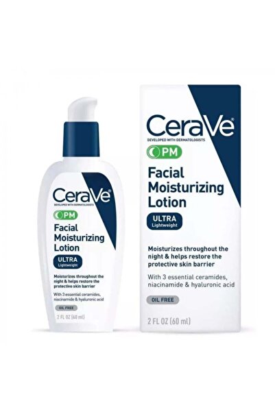 CeraVe Nourishing Night Moisturizing Lotion for Face - 60ml