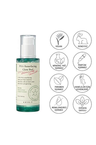 AXIS-Y تقشير البشرة بخلاصة Pha Resurfacing Glow Peel 50 مل
