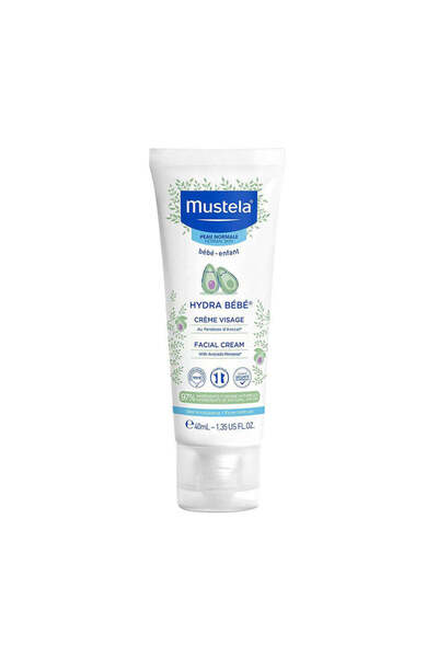 Mustela هيدرا بيبي كريم مرطب للوجه بالأفوكادو 40 مل
