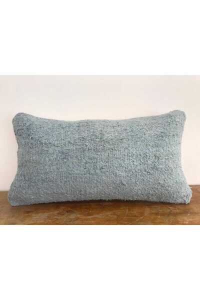 TURKISHRUG KINGDOM غطاء وسادة من الكليم المصنوع يدوياً - زخرفة تركية