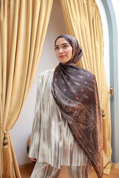 İpekhan Holiday Collection Indian Voile Μεταξωτό Σάλι 5010-02