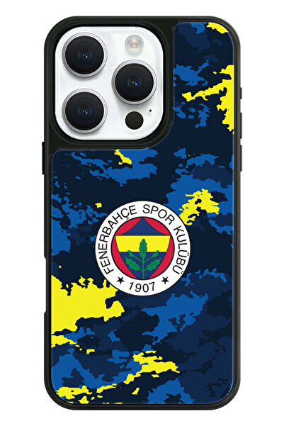 Fenerbahçe iPhone 16 Pro Uyumlu Fenerbahçe Army Lisanslı Telefon Kılıfı
