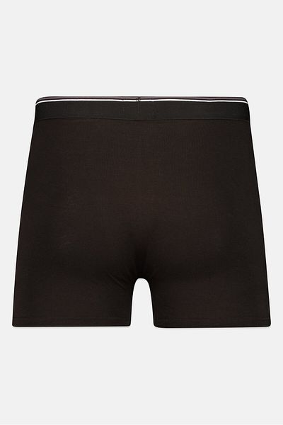 Cerruti 1881 Men 2 Pack Brand Logo Trunk, Black