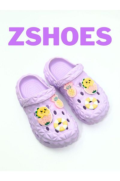 ZSHOES Children's Unisex Pyramid Pattern Non-Slip Sole Accessory Slippers/Sandals