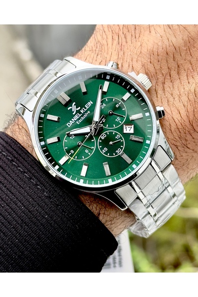 Daniel Klein Premium Men's Wristwatch 3 Atm Waterproof Stainless Steel Band